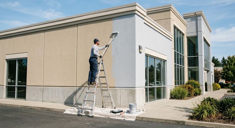 Commercial Concrete Painting in Longmont, CO